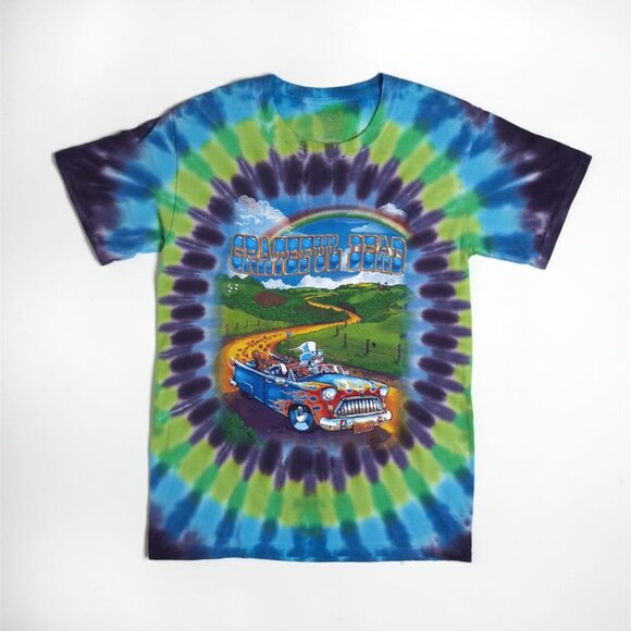 Grateful Dead Truckin To Buffalo M, L, XL Tie Dye T-Shirt - Picture 1 of 2